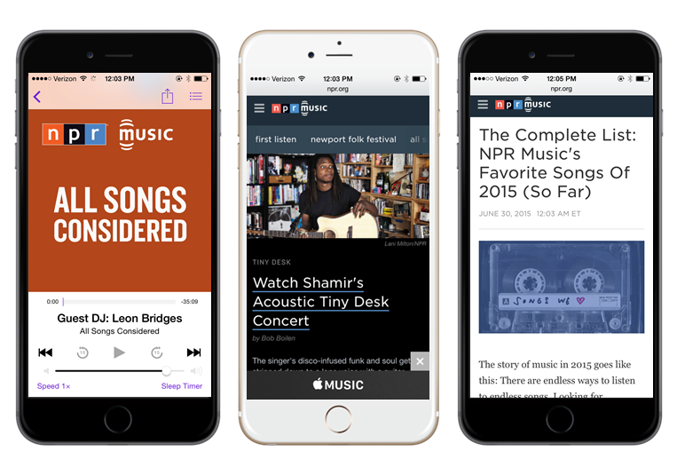 Sponsor NPR Music